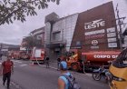 Princípio de incêndio atinge depósito de loja em shopping de Manaus