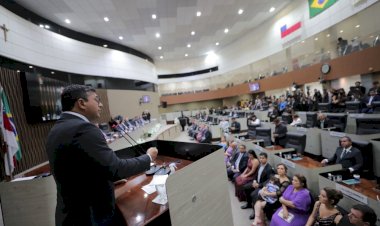 Em posse do novo presidente da CMM, Wilson Lima destaca harmonia e independência entre poderes