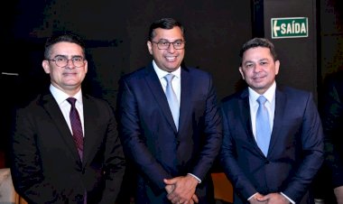 Prefeito David Almeida participa da posse do governador reeleito Wilson Lima