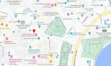 Prédio desaba parcialmente no centro do Rio de Janeiro