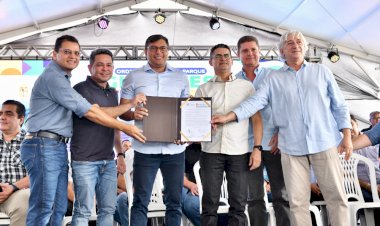 Prefeito David Almeida e governador Wilson Lima dão início às obras do parque Gigantes da Floresta