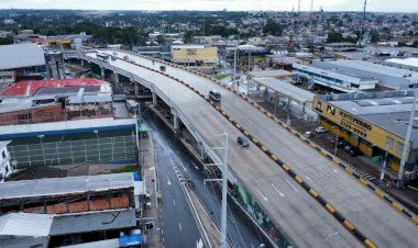 Prefeitura de Manaus realiza obra de manutenção no viaduto do Manoa a partir desta sexta-feira