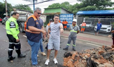 Prefeitura de Manaus anuncia início das obras em trecho da avenida Djalma Batista