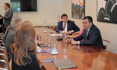 Em Brasília, Wilson Lima reúne com presidentes da Câmara e do Senado para tratar de pautas comuns aos estados