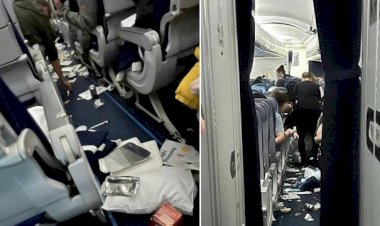 Avião da Lufthansa é atingido por raio, sofre forte turbulência, e passageiros são lançados ao alto; sete foram hospitalizados