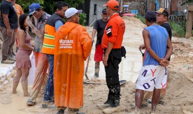 Prefeitura monta força-tarefa para conter danos causados pela chuva na comunidade Monte Cristo
