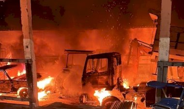 Cidades do RN têm madrugada de ataques a tiros e incêndios em comércios, veículos e órgãos públicos