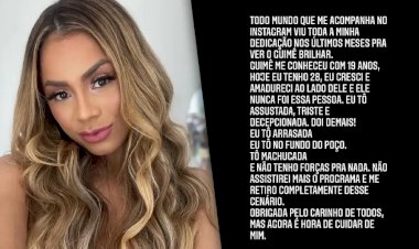 Lexa se pronuncia após Festa do Líder MC Guimê: 'Tô no fundo do poço'