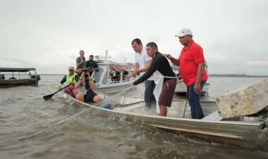 Na retomada da Pesca do Mapará, Governador Wilson Lima destaca geração de renda e atuação dos pescadores para garantir a preservação da espécie