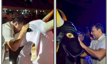 Na reabertura dos galpões de Garantido e Caprichoso, Wilson Lima reforça o compromisso com Festival de Parintins