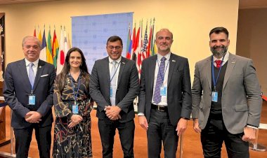 Wilson Lima busca parcerias para ampliar ações na área de recursos hídricos, durante conferência da ONU