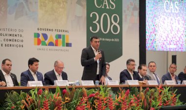 Wilson Lima pede a Alckmin garantias a empregos gerados na ZFM, durante reunião do CAS