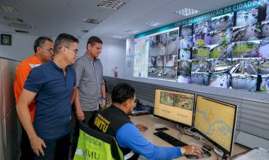 Prefeito acompanha trabalhos de monitoramento das chuvas e Manaus entra em ‘Estágio de Atenção’ neste sábado, 25/3