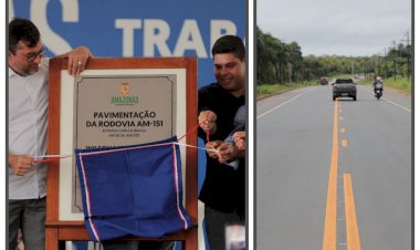 Wilson Lima entrega rodovia Carlos Braga, agora AM-151, totalmente revitalizada em Iranduba