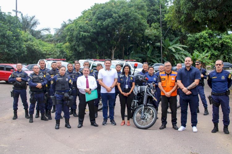 Prefeitura de Manaus recebe motocicleta para projetos de ronda escolar e de patrulhamento no Centro