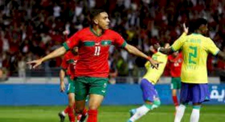 Técnico de Marrocos celebra vitória sobre o Brasil: “Partida nível Copa”