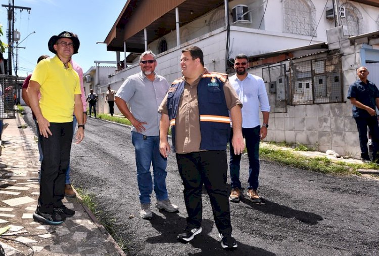 Japiim completa 54 anos e ganha mais de 60 ruas recapeadas pelo ‘Asfalta Manaus’