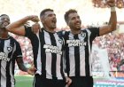 BOTAFOGO VENCE CLÁSSICO CONTRA O FLAMENGO NO MARACANÃ E ASSUME A LIDERANÇA ISOLADA DO CAMPEONATO BRASILEIRO.