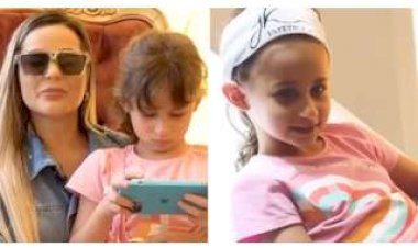 Aos seis anos, filha de Deolane Bezerra passa por procedimento estético