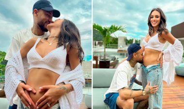 Neymar e Bruna Biancardi anunciam gravidez: 'Sonhamos com a sua vida'