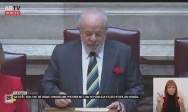 Lula critica extrema-direita e “soluções militares para problemas atuais” em discurso no Parlamento português