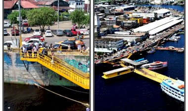 Prefeitura de Manaus anuncia reforma nas escadarias na orla da Manaus Moderna