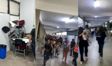 Assalto em frente a faculdade provoca pânico e correria entre alunos em Manaus