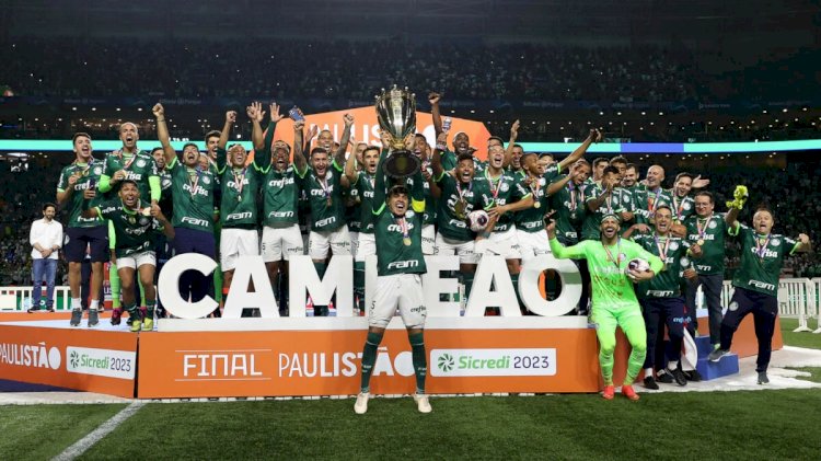 Palmeiras atropela Água Santa e conquista o Campeonato Paulista pelo segundo ano consecutivo