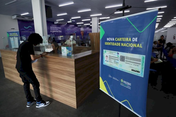 Modernidade e rapidez: Amazonas inicia processo de emissão da nova Carteira de Identidade Nacional (CIN)