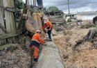 Prefeitura realiza serviços de drenagens em diversos bairros