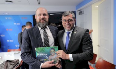 Em encontros nos EUA, Wilson Lima defende avanços econômicos com redução de impactos ambientais