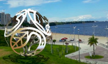 Prefeitura faz estudos e sondagem de solo para instalação da escultura do Prêmio Nobel Verde