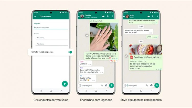 WhatsApp agora permite encaminhar fotos, vídeos e PDFs com 'nova' legenda; veja como usar