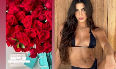 Assumiu! Gabriela Versiani posta presente de Murilo Huff pelo Dia dos Namorados