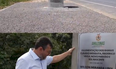 Governador Wilson Lima entrega quatro ramais totalmente revitalizados na BR-174, em Manaus