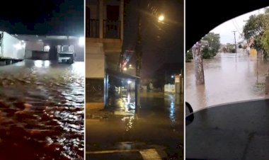 Uma pessoa morreu e duas estão desaparecidas após fortes chuvas no RS