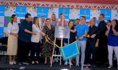 Prefeito inaugura creche municipal Dorothéa de Souza Braga, na zona Norte