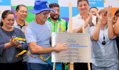 Prefeitura de Manaus inaugura escola Professor Paulo César, às margens do rio Negro