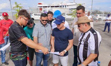 Prefeito realiza visita técnica no local do festival #SouManaus Passo a Paço 2023