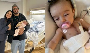 Thaila Ayala desabafa sobre cirurgia da filha de 2 meses: “10 dias mais longos”