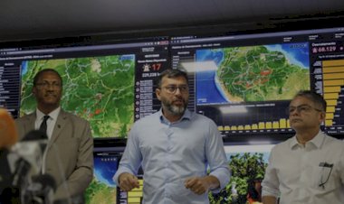 Wilson Lima destaca reforço na operação Tamoiotatá e queda expressiva em desmatamento no Amazonas