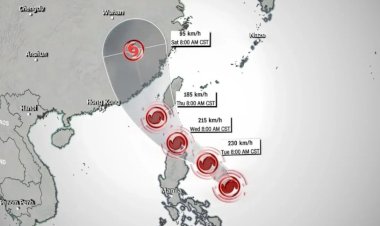 Pacífico tem alerta de supertufão que pode “varrer” regiões com ventos de até 230 km/h