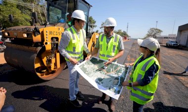 Com 96 (%) de execução, Wilson Lima vistoria reta final dos trabalhos no Complexo Viário Anel Sul
