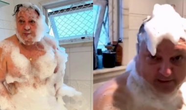 Após dizer que não toma banho, Jacquin posta vídeo no chuveiro