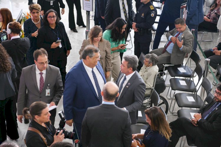 Em Brasília, governador em exercício Tadeu de Souza destaca que novo programa federal fortalece parceria com estado na segurança pública