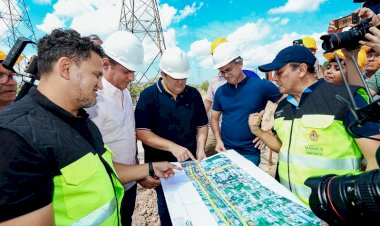 Prefeito destaca avanço nas obras do viaduto da avenida das Torres e anuncia entrega até final deste ano