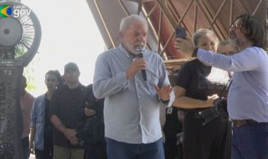 “Se eu tivesse medo, não tinha nascido”, diz Lula sobre ameaças de morte que mobilizaram PF