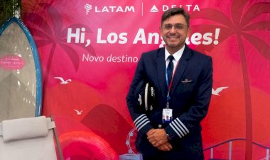 Conheça Harley Meneses, piloto manauara que comandou voo inaugural entre São Paulo e Los Angeles, nos EUA