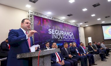 Presidente da Aleam, Roberto Cidade ressalta importância do debate sobre Segurança Pública durante ‘1º Seminário de Segurança Inovadora’