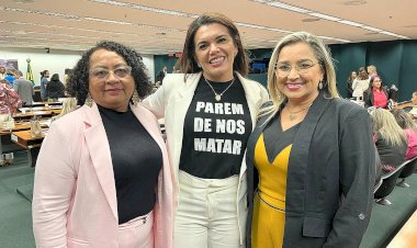 Deputada Alessandra Campelo vai ao Ministério da Justiça e participa do 4º Encontro Nacional de Procuradoras da Mulher